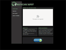 Tablet Screenshot of bordertownrecycling.com.au